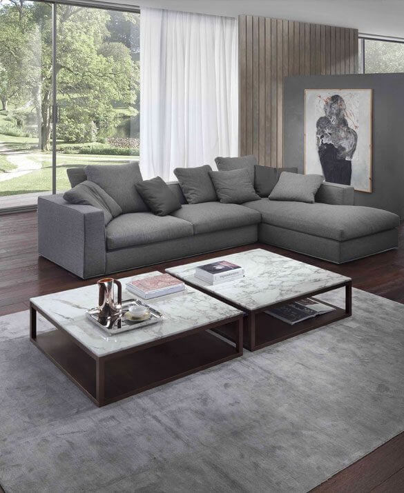 Lomacasa Marelli Forest Stone Coffee Table Featured