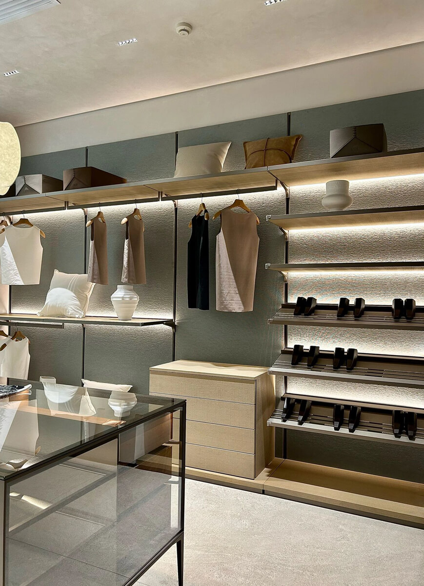 Italian Walk-In Closet Cabine Armadio Trapuntato Z5