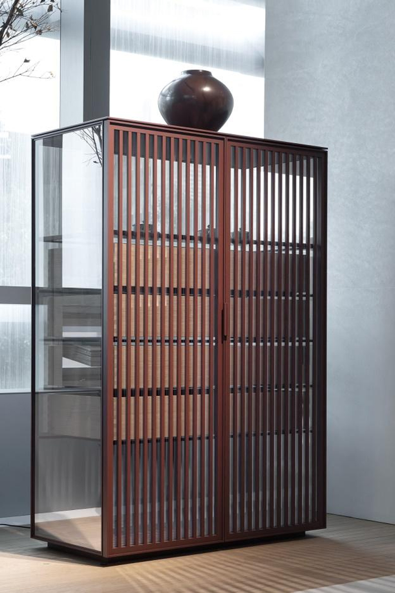 italian glass cabinet Linea C4L